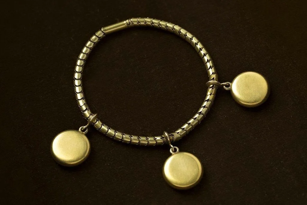Mid-Victorian Three Locket Rope Bracelet