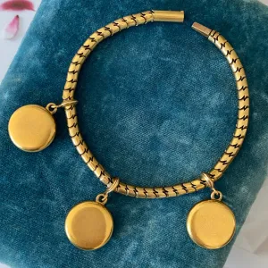 Mid-Victorian Three Locket Rope Bracelet