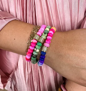 Midori Bracelet - Green Hues