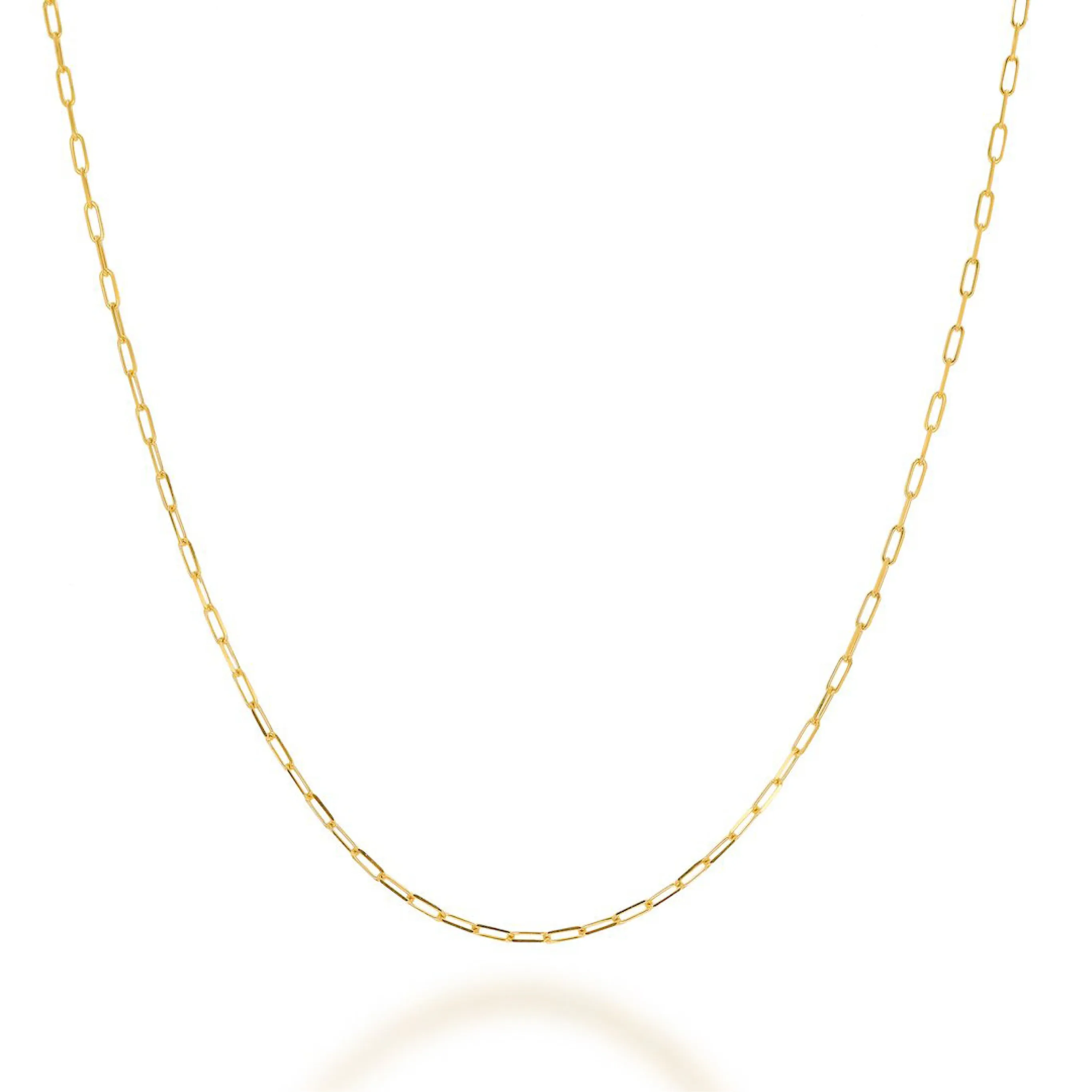 Mini Paperclip Chain Necklace