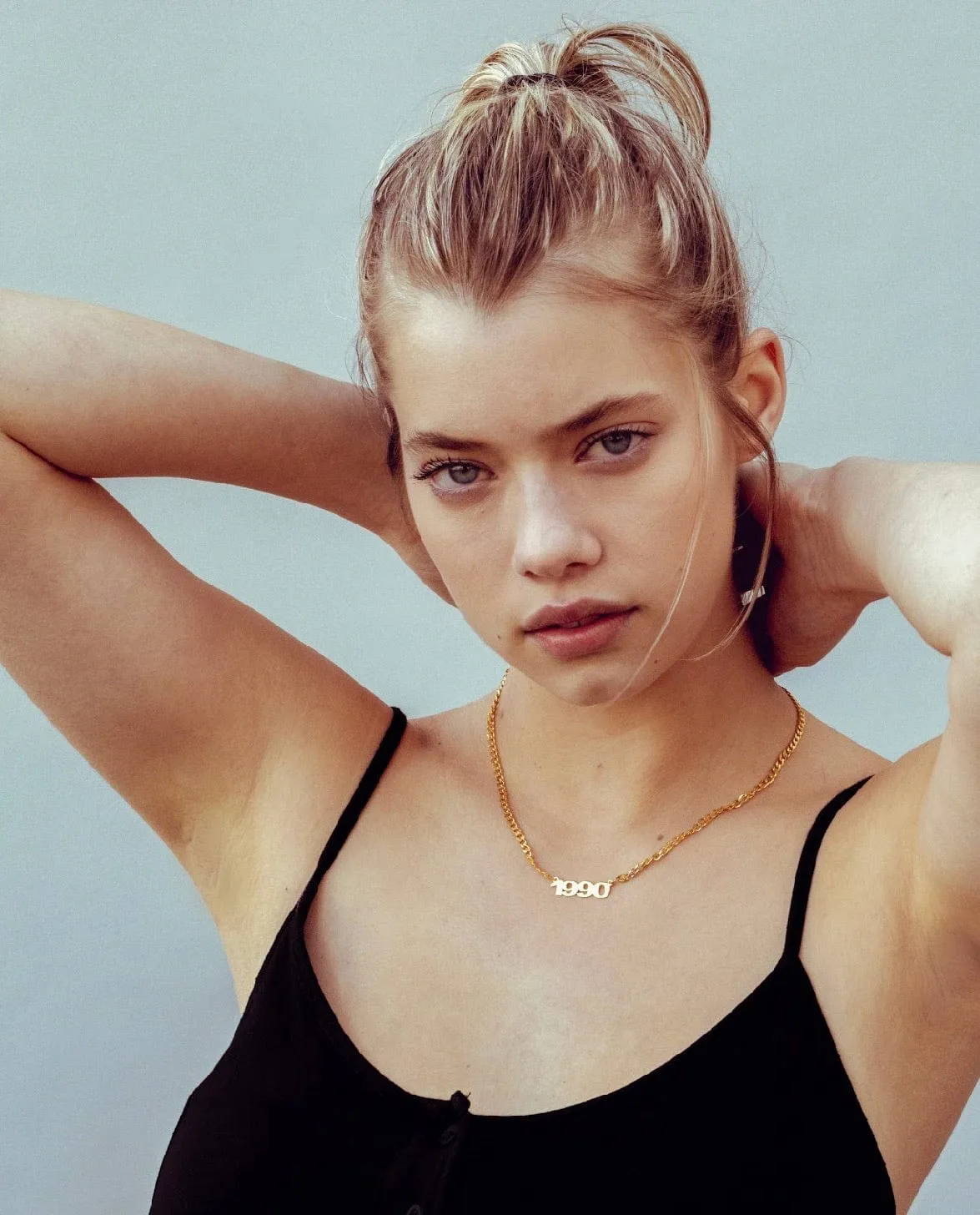 Mini Year Necklace with Cuban Chain