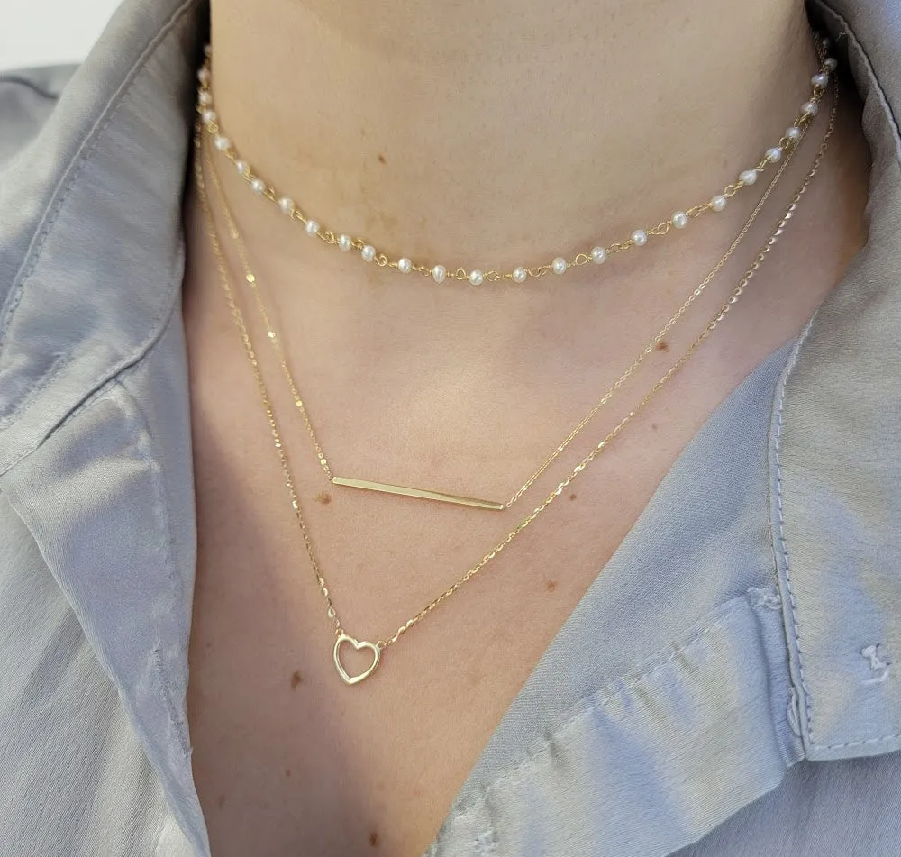 Miniature Genuine Fresh Water Pearl Choker