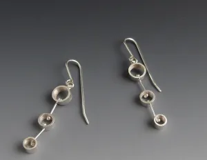 Modern Round Earrings