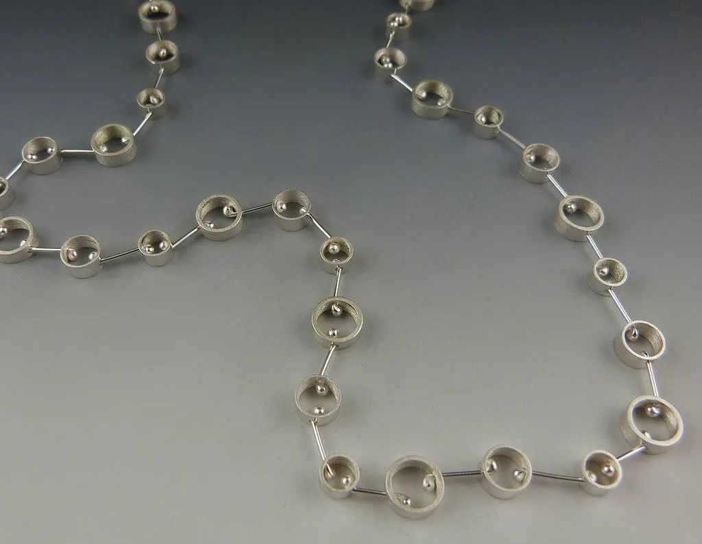 Modern Round Earrings