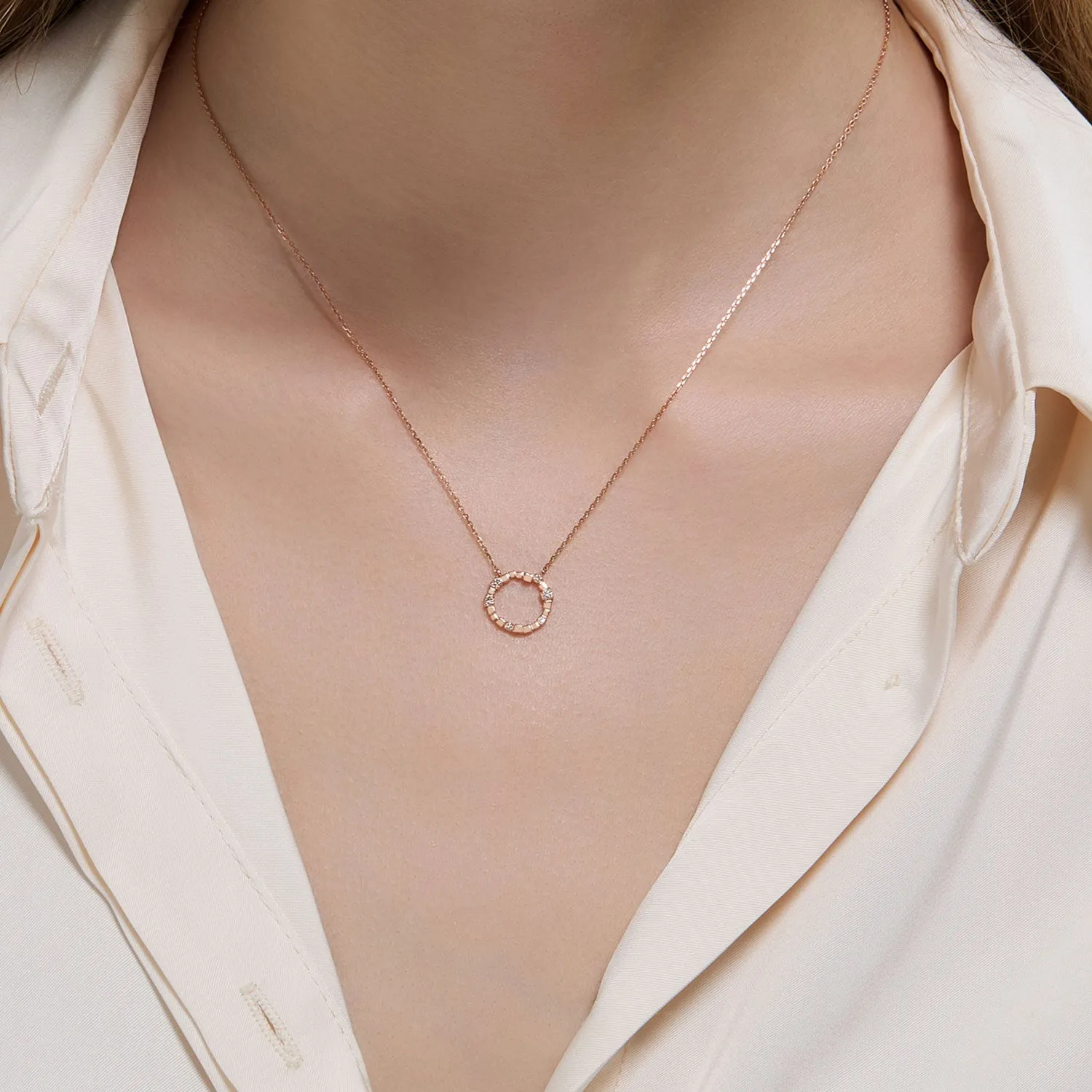 Mon Paris Gold Necklace JDPNR4F044S