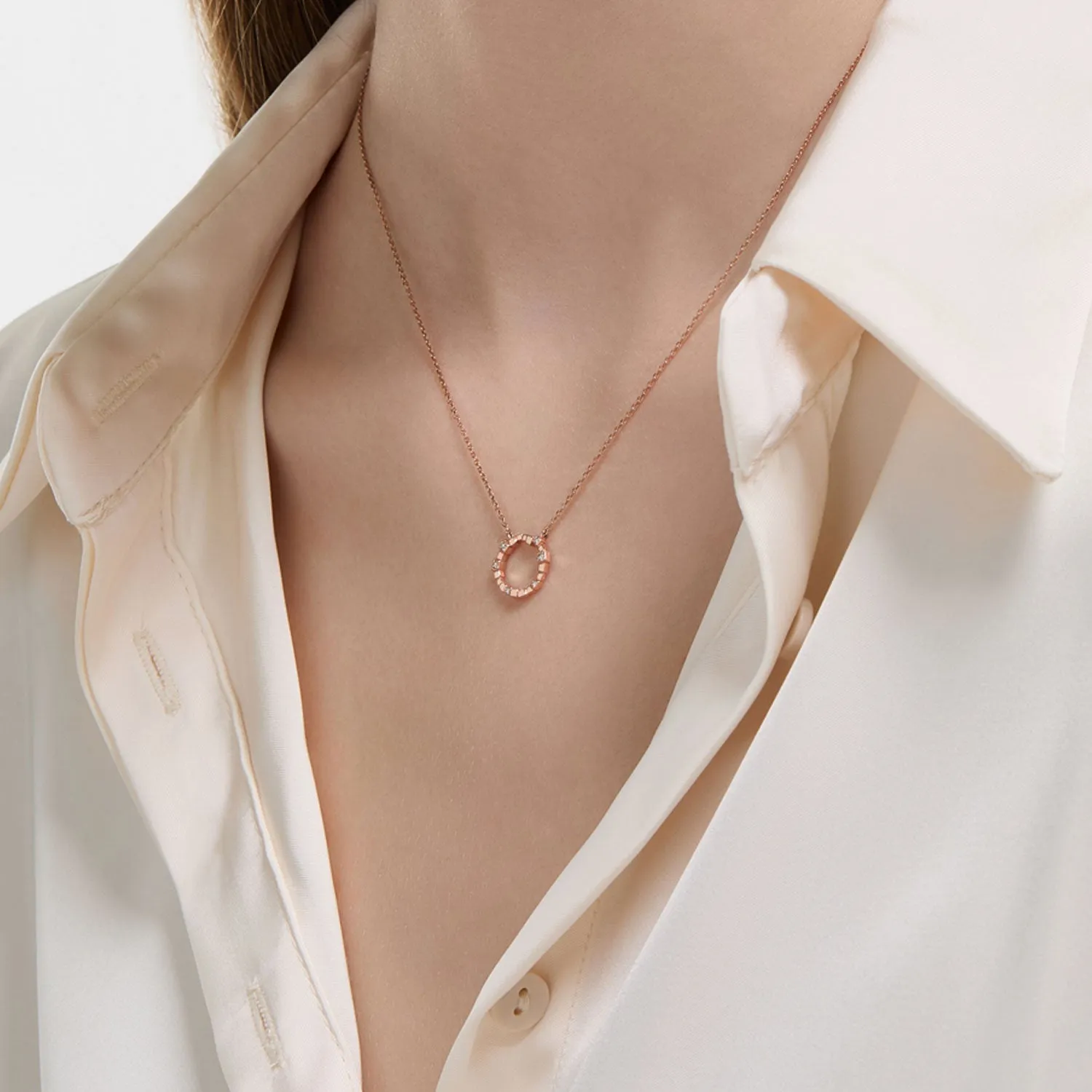 Mon Paris Gold Necklace JDPNR4F044S