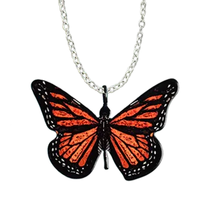 Monarch necklace #4159X