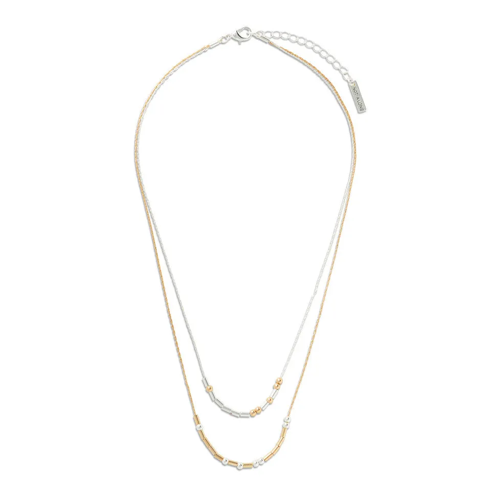 Morse Code Necklace-You're Not Alone