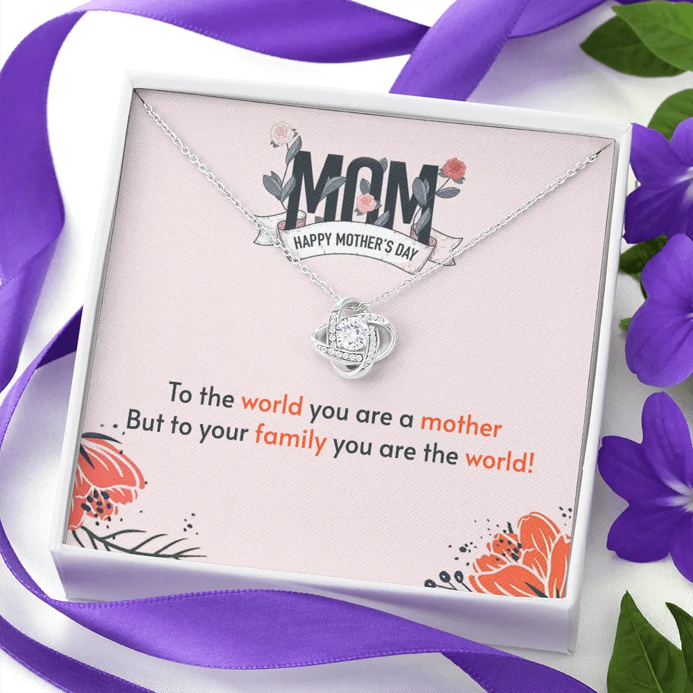 Mother Love Knot Necklace
