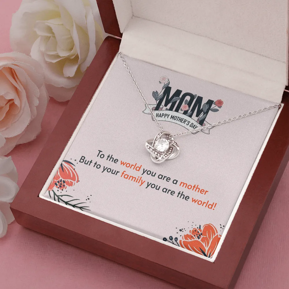 Mother Love Knot Necklace