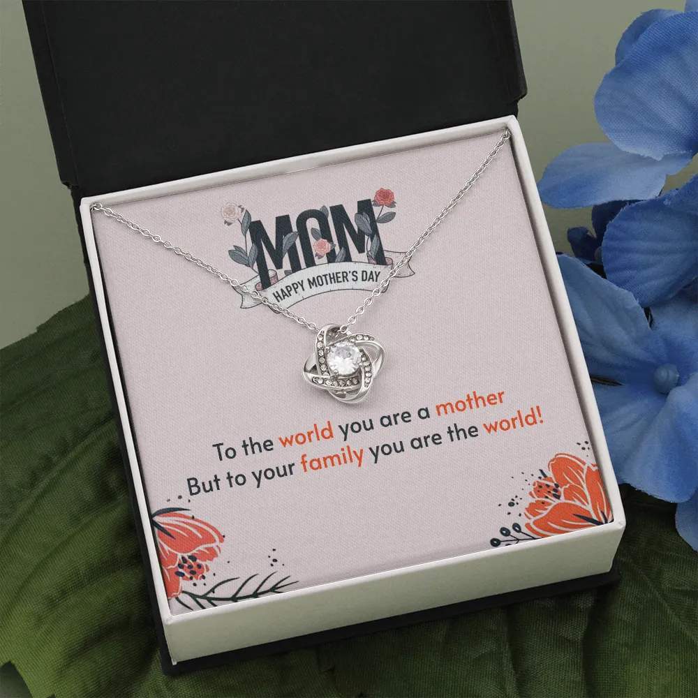 Mother Love Knot Necklace