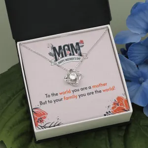 Mother Love Knot Necklace