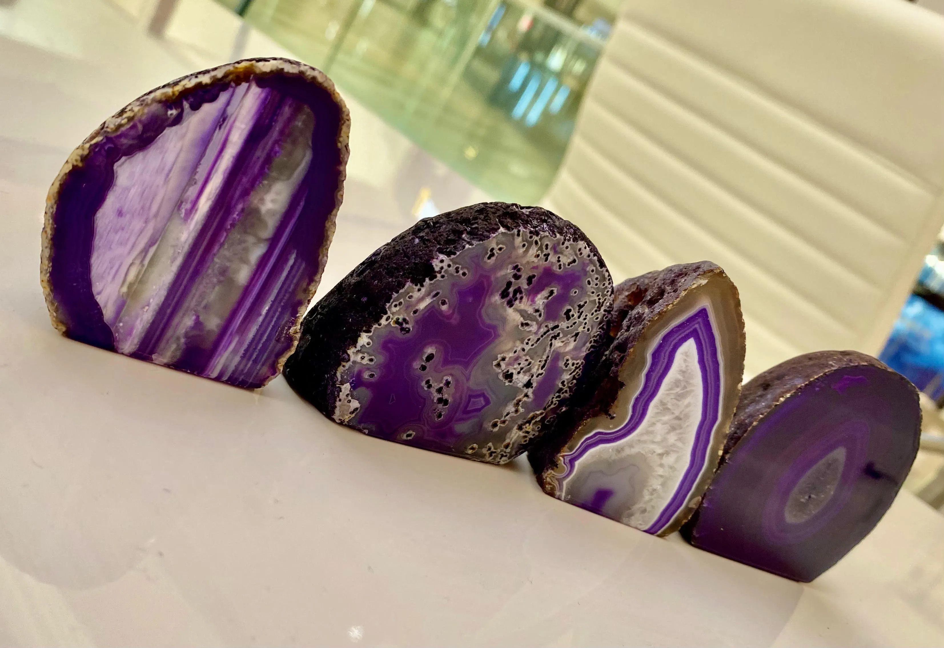 Multi Colors Agate Geodes - Small