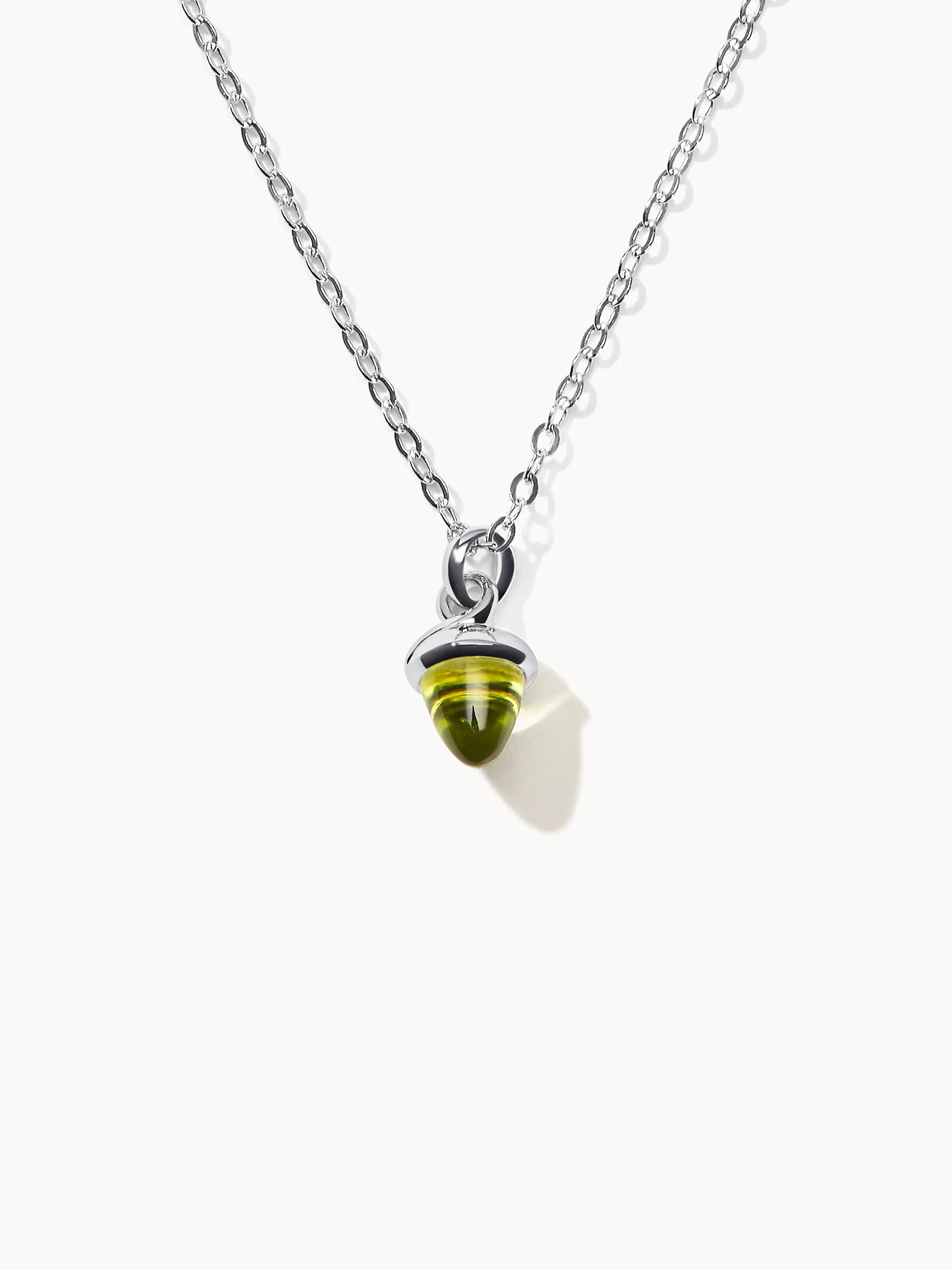 Necklace 'myMIKADO' with Peridot Peridot