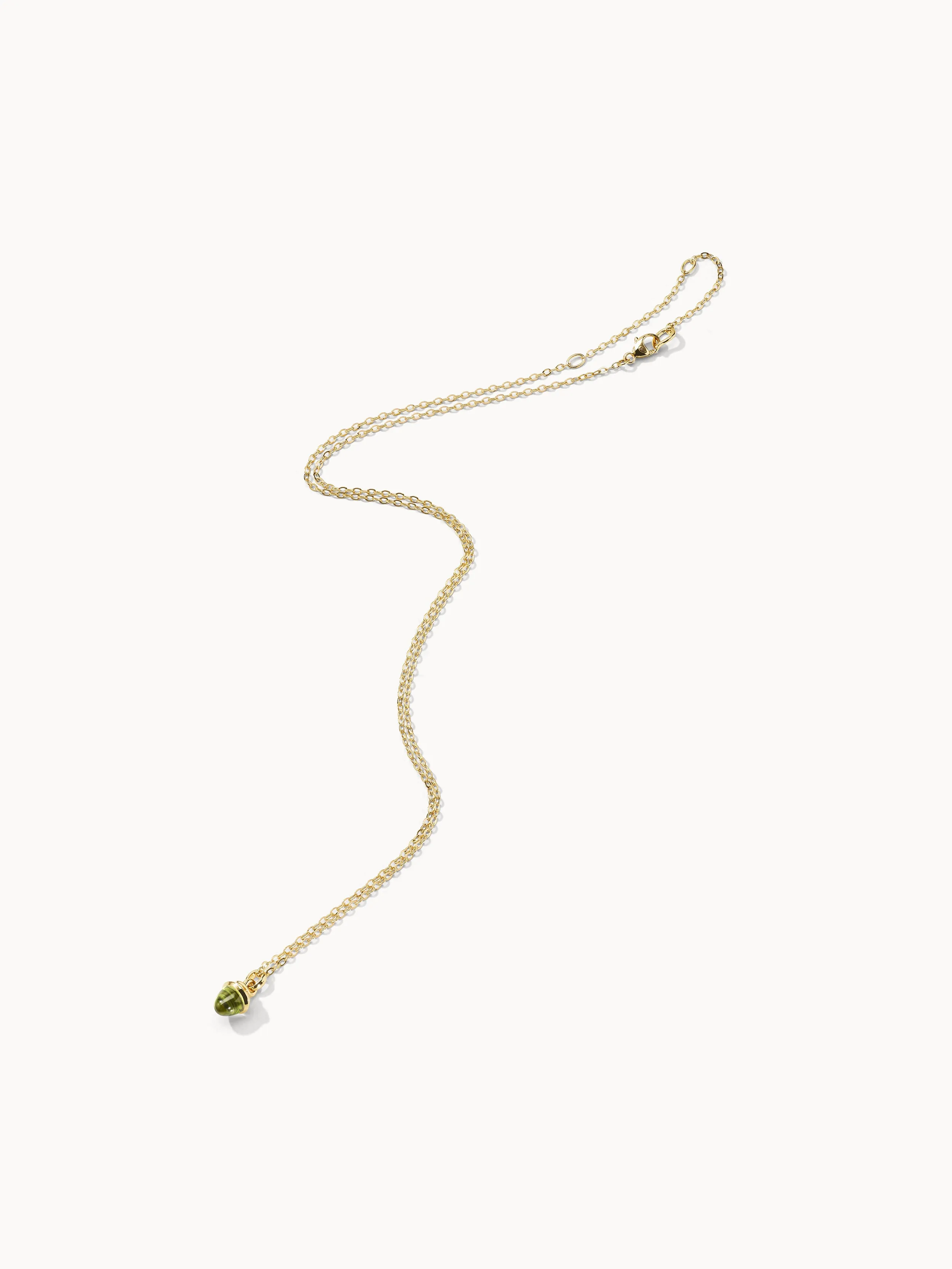 Necklace 'myMIKADO' with Peridot Peridot