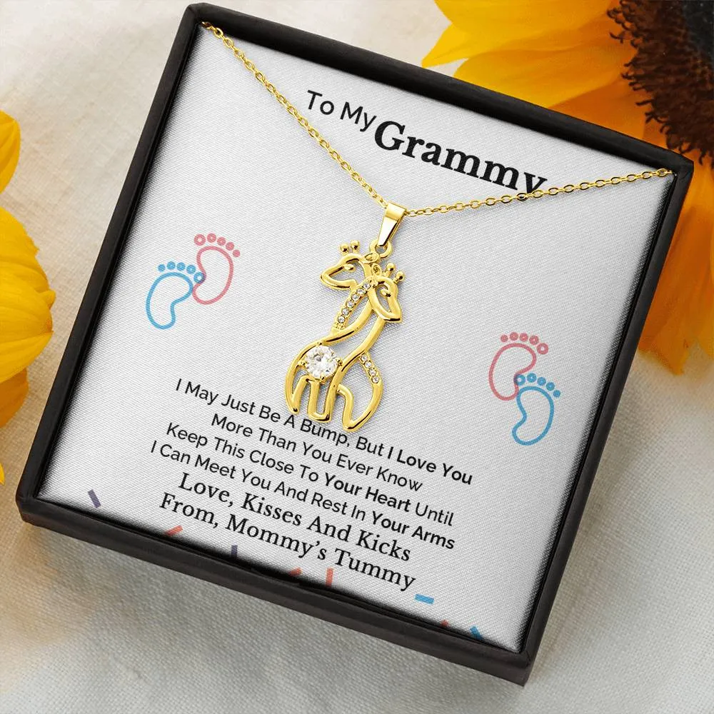 New Grandma Gift, Gift from Bump to Grandma to be, Gifts For Expectant Grandmother