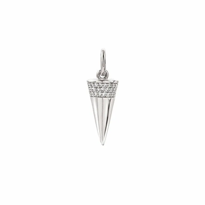 Nomination Charming Charm, Cone, Cubic Zirconia, Silver