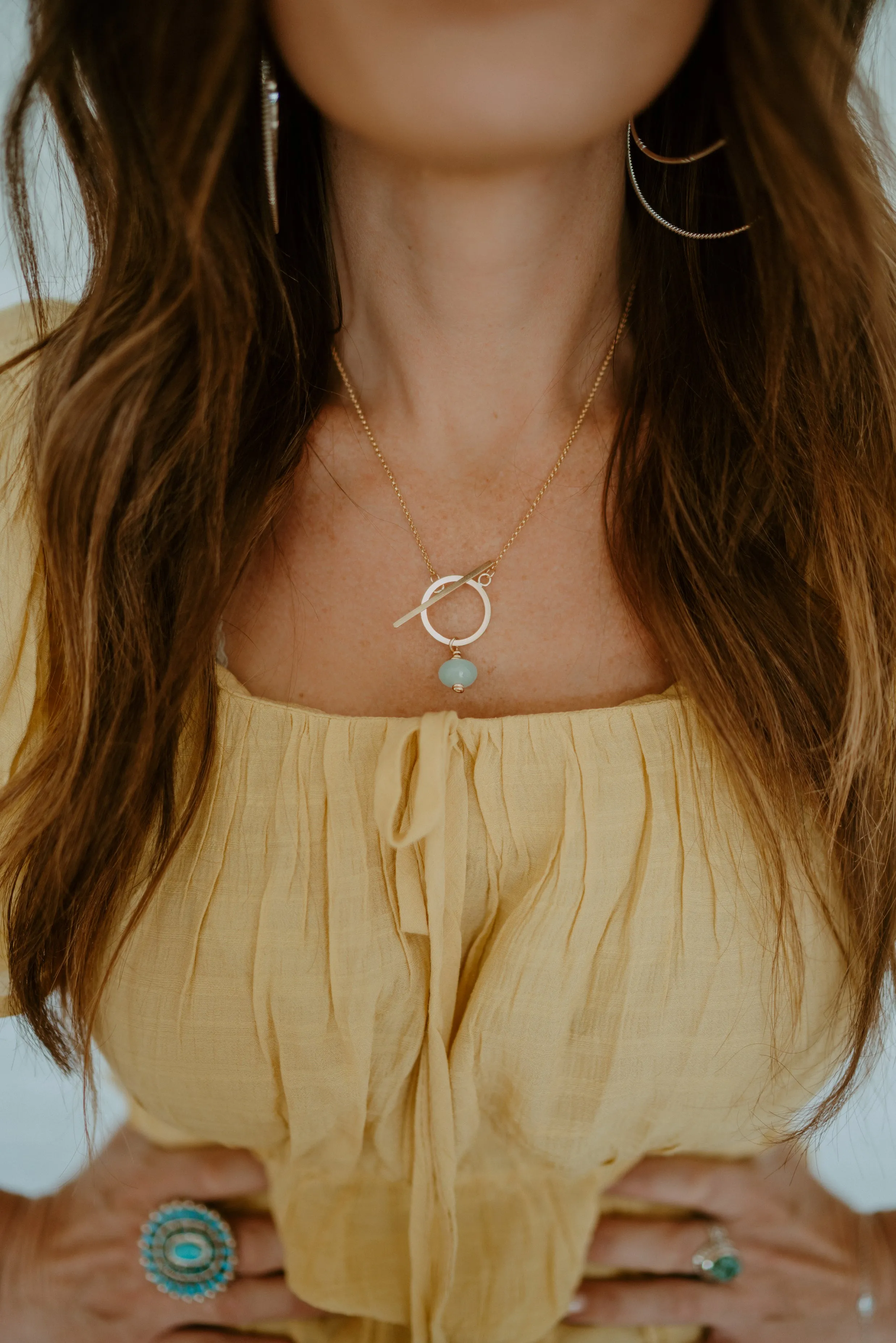 Nori Necklace | Blue