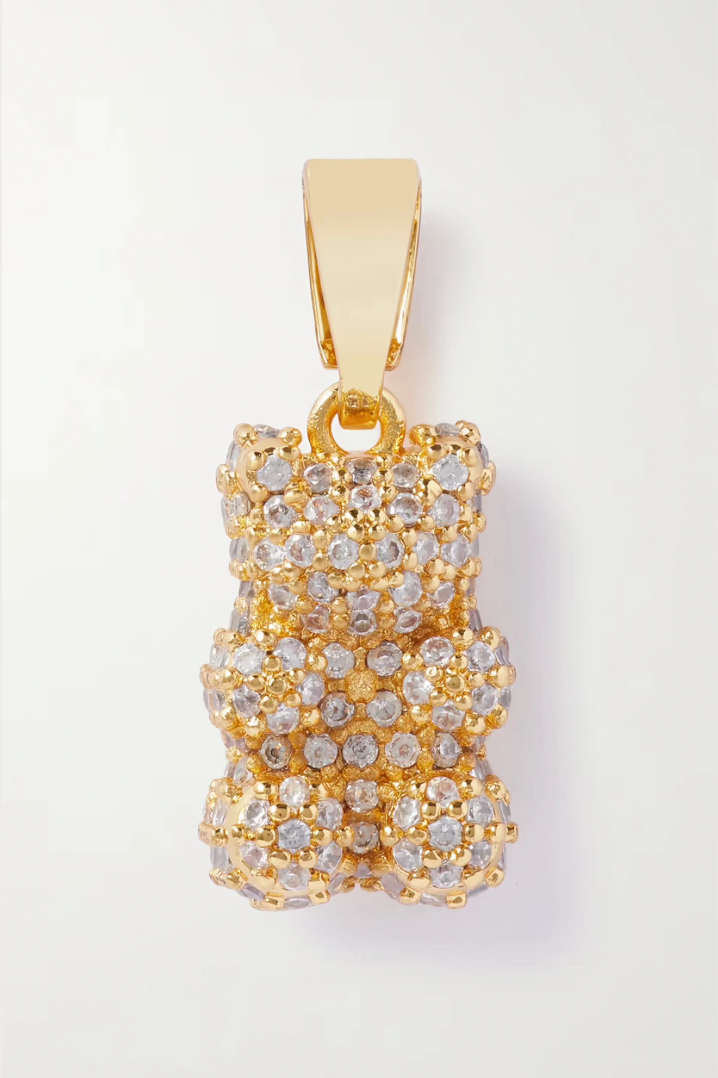 NOSTALGIA BEAR PAVÉ PENDANT