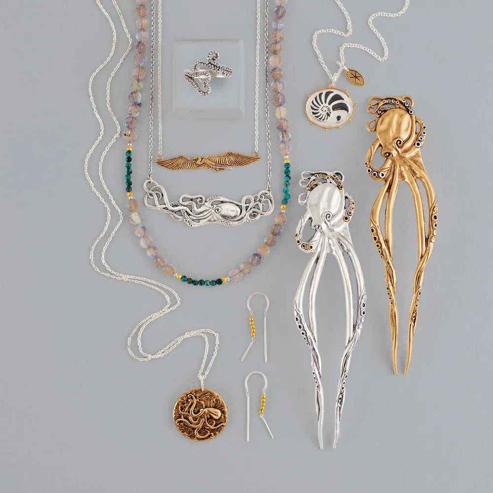 Octopus Musing Necklace
