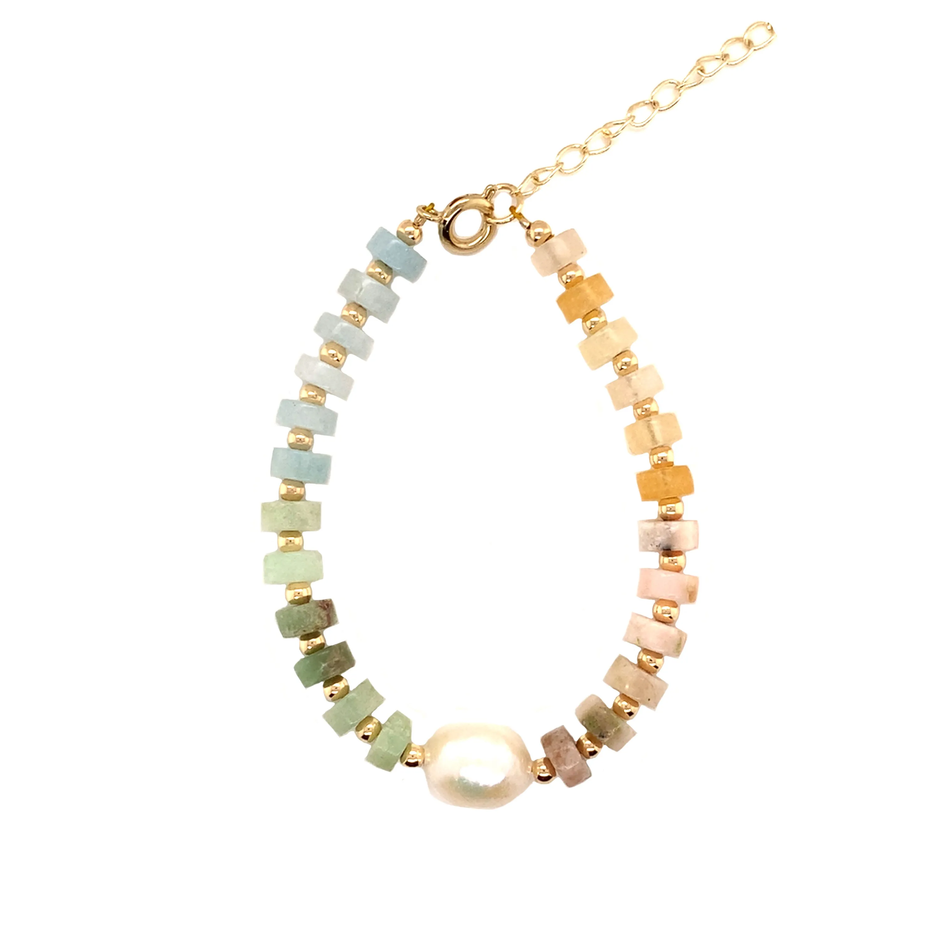 Ombre Natural Gemstone Bracelet
