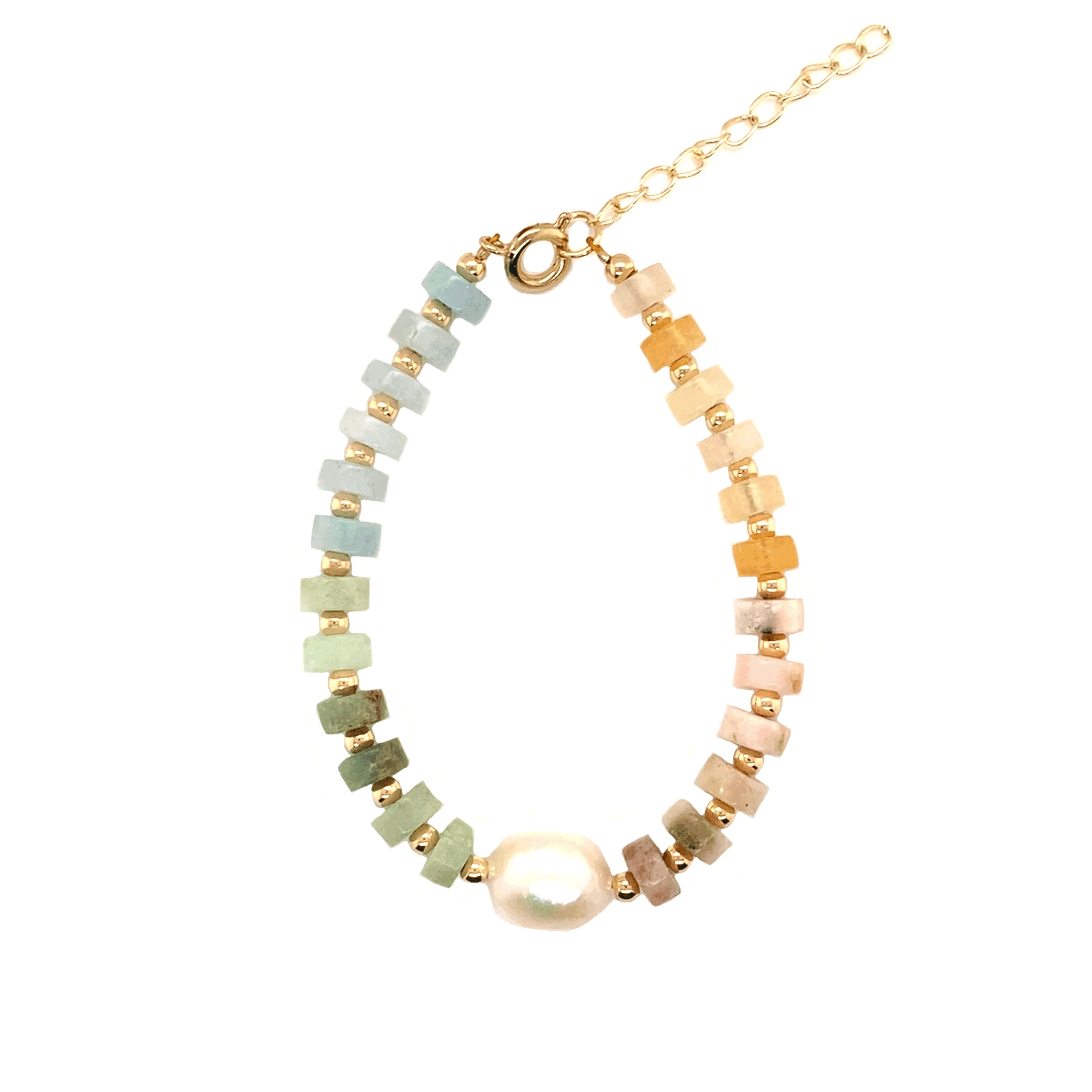 Ombre Natural Gemstone Bracelet
