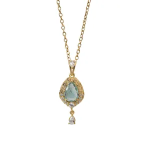 One Of A Kind: La Vie En Rose Paraiba Tourmaline Drop Necklace