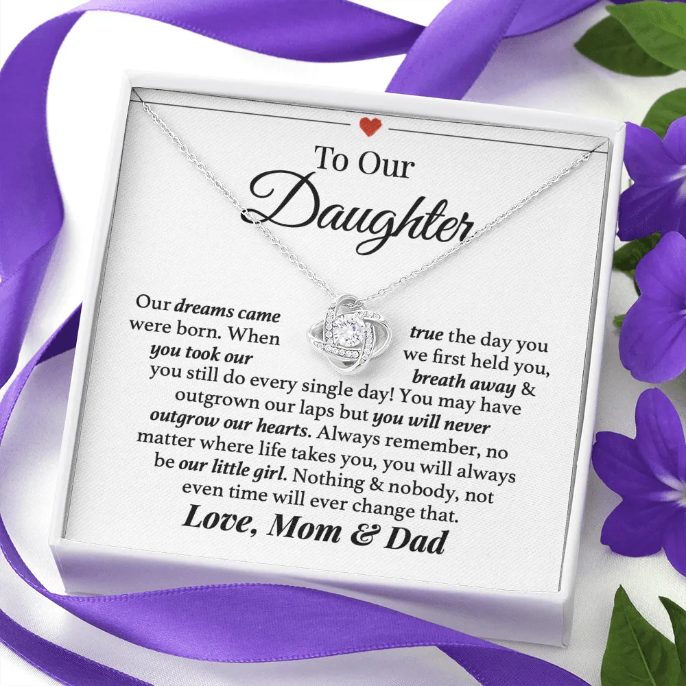 Our Little Girl Daughter Necklace
