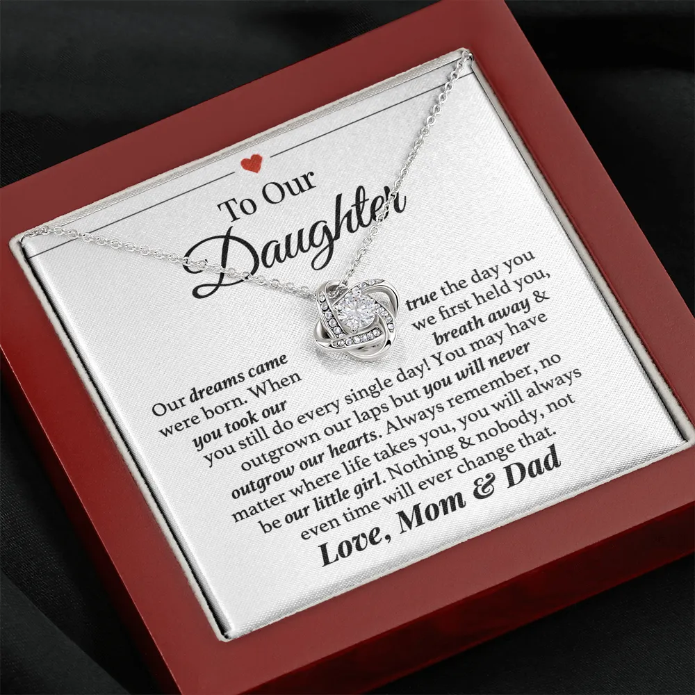 Our Little Girl Daughter Necklace