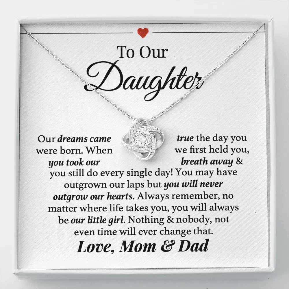 Our Little Girl Daughter Necklace