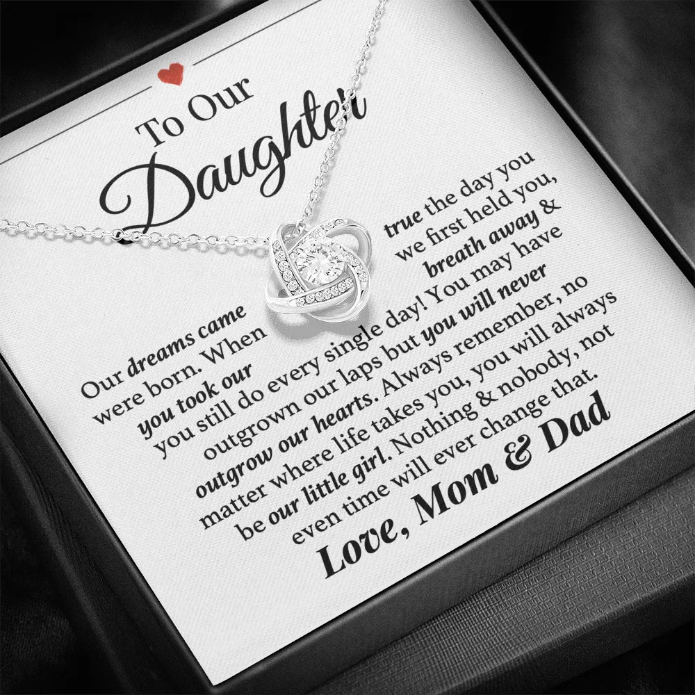 Our Little Girl Daughter Necklace