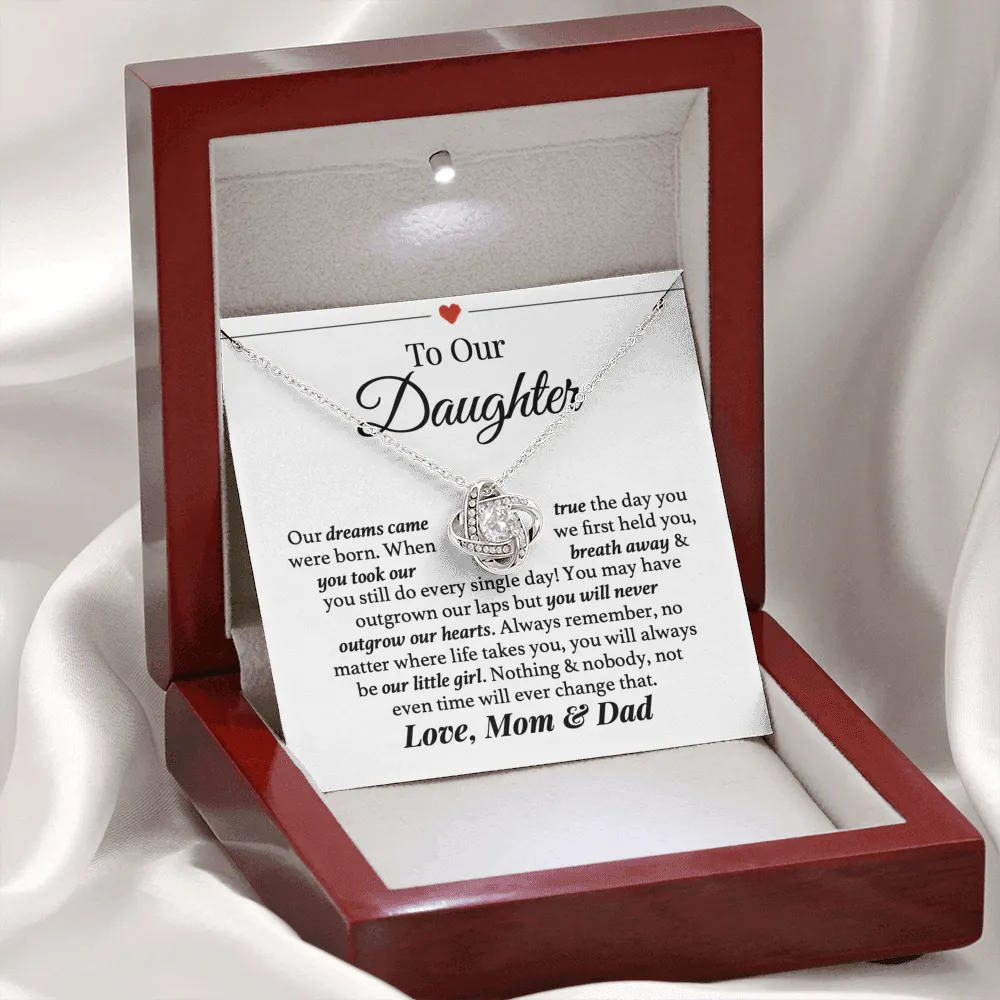 Our Little Girl Daughter Necklace