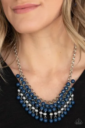Paparazzi Jubilant Jingle - Blue Necklace