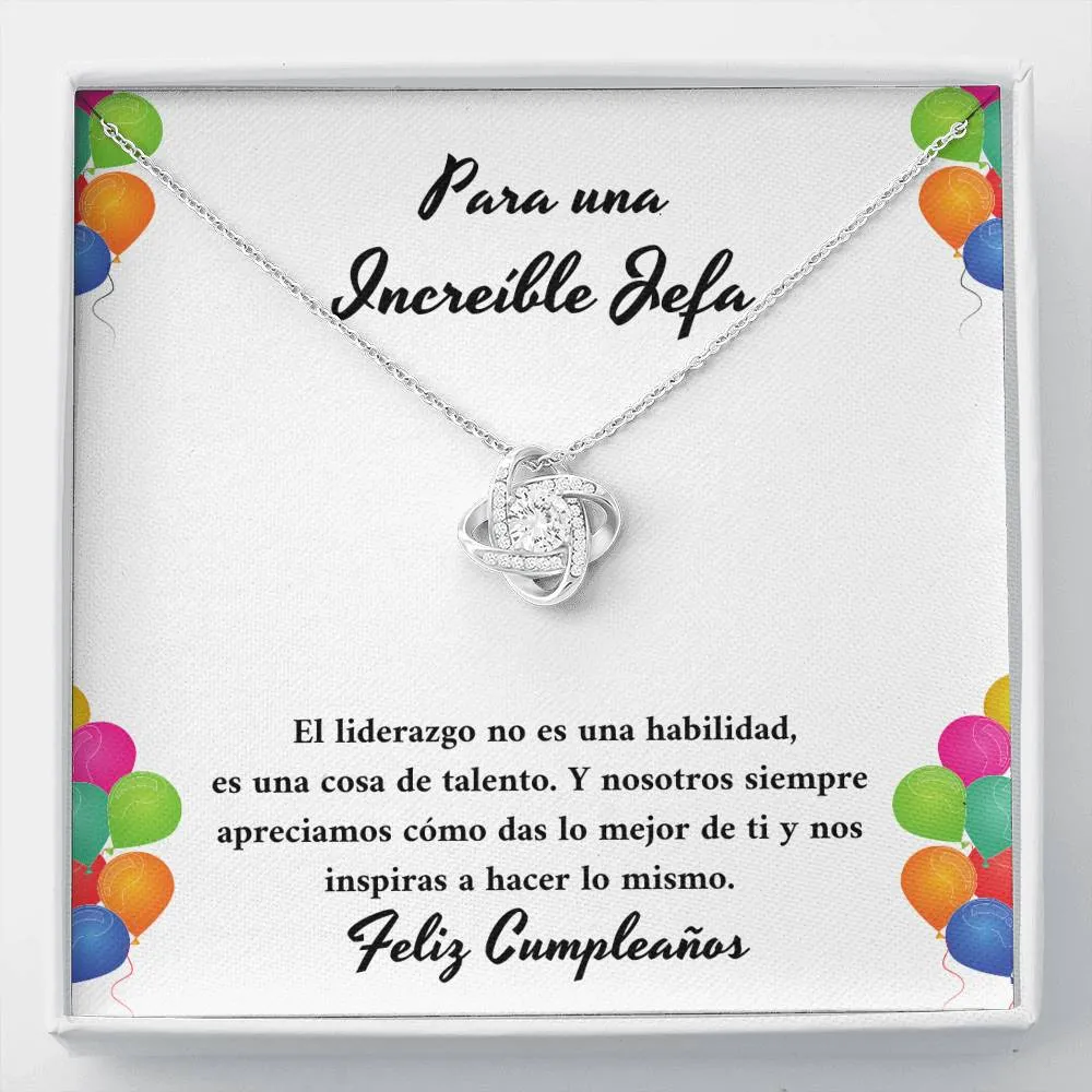 Para una increíble Jefa Feliz Cumpleaños