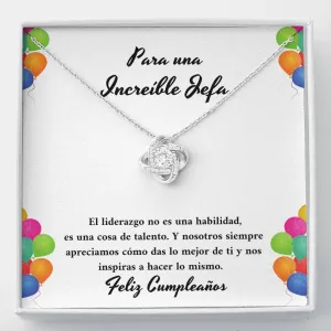 Para una increíble Jefa Feliz Cumpleaños