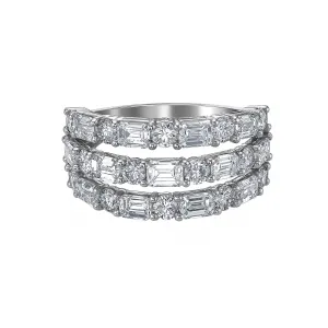 Paradis Diamond Three Row Band