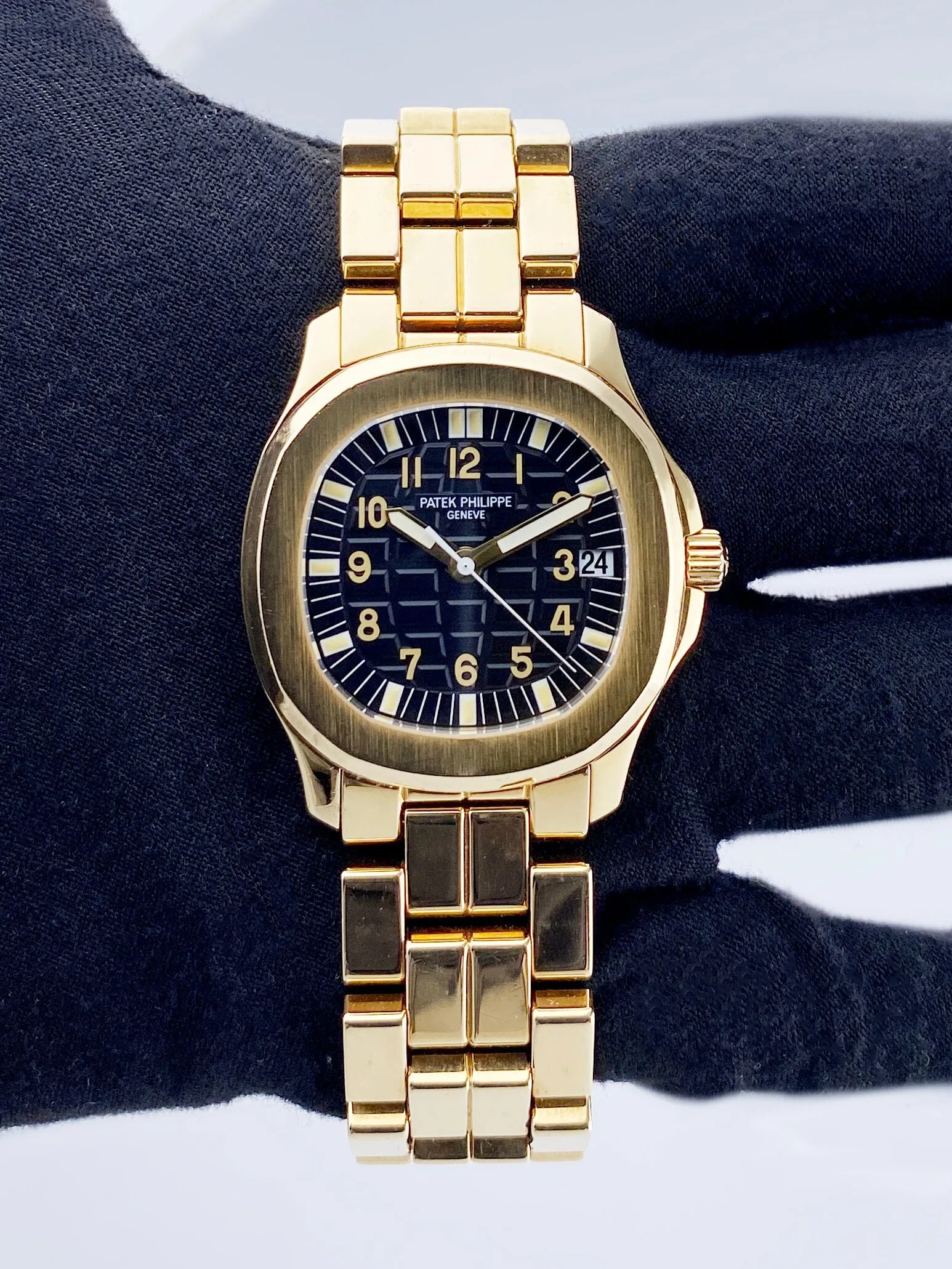 Patek Philippe Aquanaut 5066/1J Black Dial Mens Watch