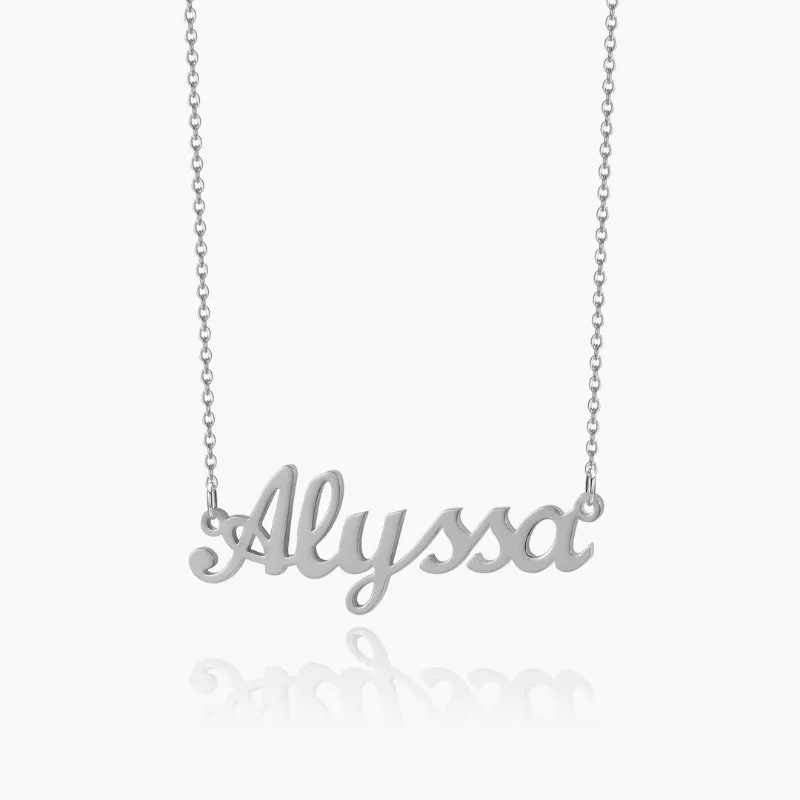 Personalized Handcrafted Pendant With Chain