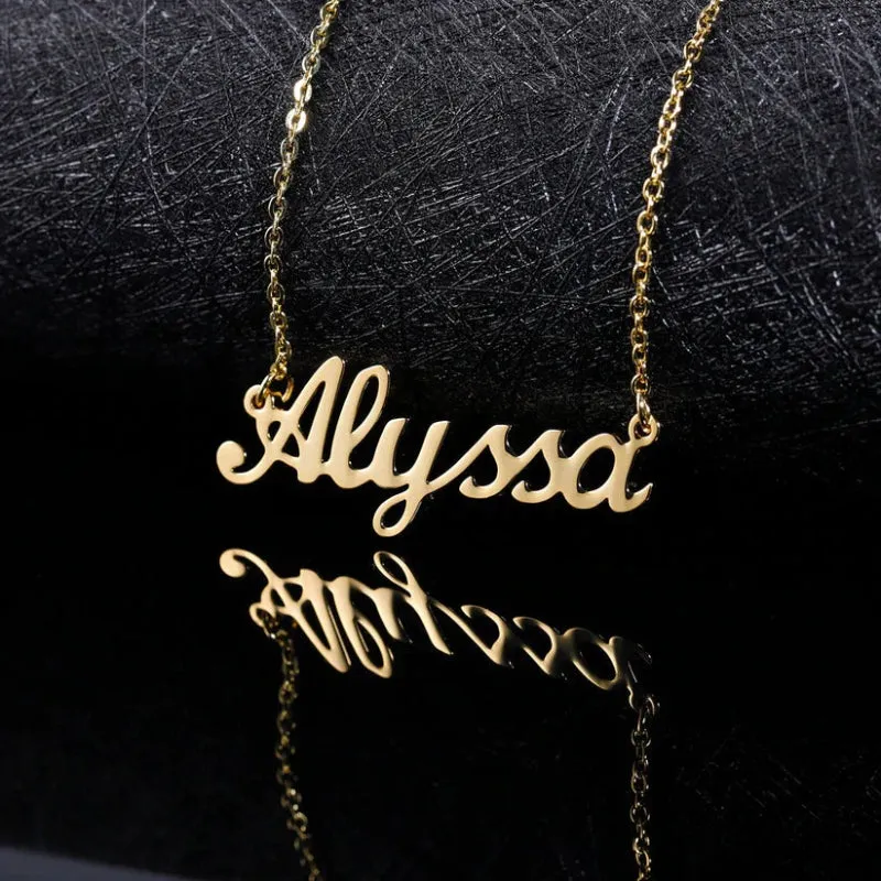 Personalized Handcrafted Pendant With Chain