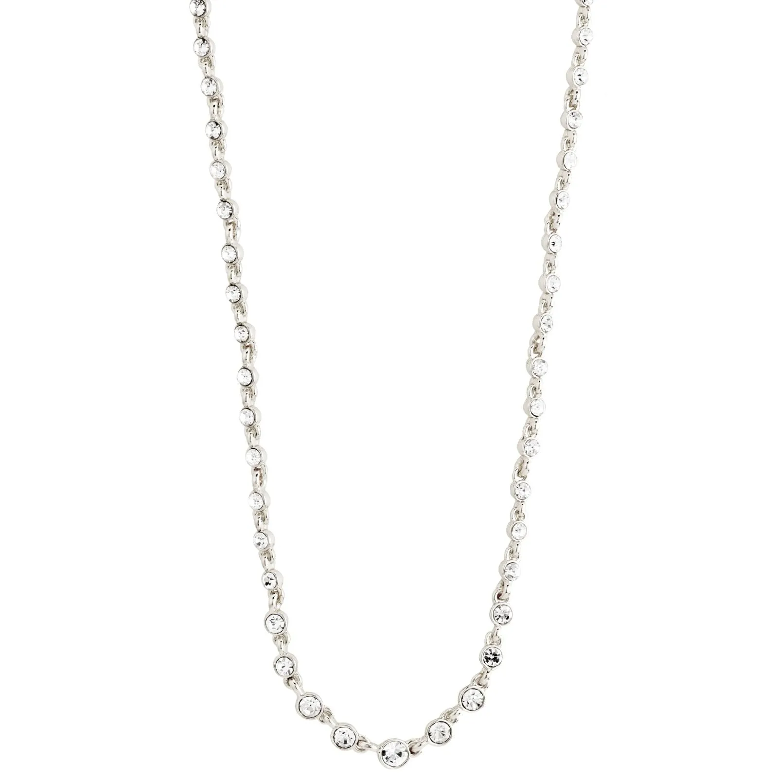 Pilgrim Imogene Silver Crystal Necklace