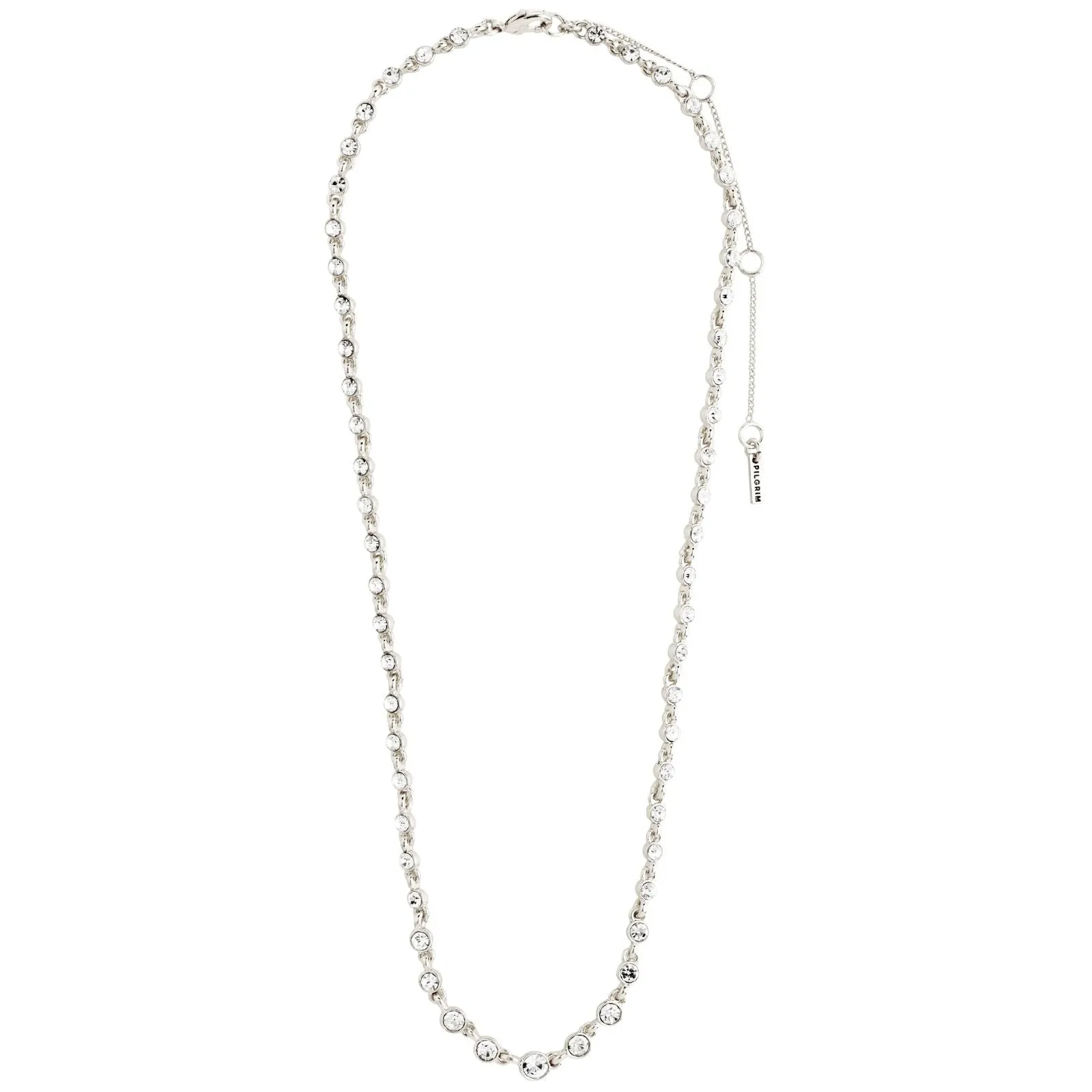 Pilgrim Imogene Silver Crystal Necklace