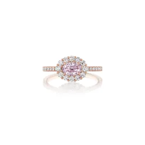 Pink Diamond and Padparadscha Sapphire Collector's Stack