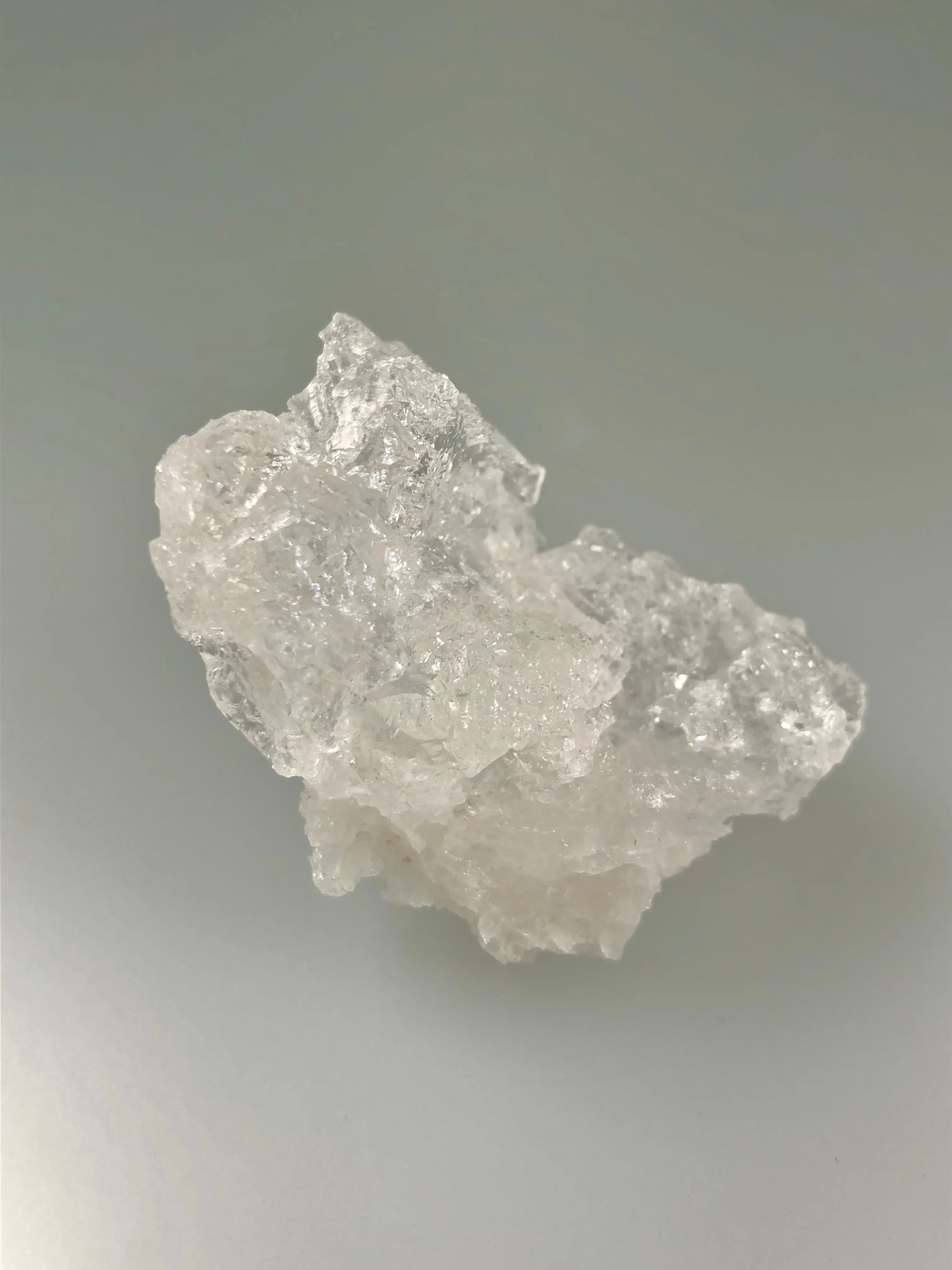 Pollucite, Mt. Mica, Maine, Dr. David London Collection L-096, Miniature, 3.0 cm x 3.5 cm x 6.0 cm, $185. Online Oct. 4.