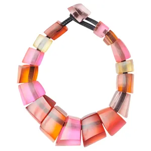 Poppy Necklace 7 Earrings Multi Coloured Resin