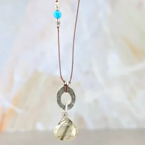 Pretty Petite Quartz Pendant
