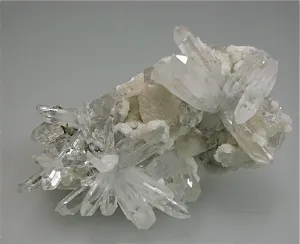 Quartz and Calcite, Trepca Complex, Kosovska Municipality, Kosovo Small cabinet 5 x 5.5 x 9 cm $250. Online 11/9 SOLD