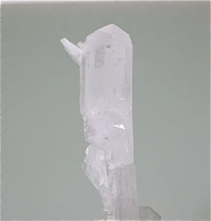Quartz-Faden, Dara Ismael Khan District, Waziristan, Pakistan, Collected c. early 2000s, Kalaskie Collection #353, Small Cabinet 1.7 x 5.0 x 9.5 cm, $125. Online 11/3
