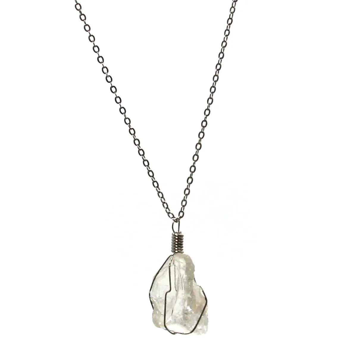 Quartz Wrap Necklace