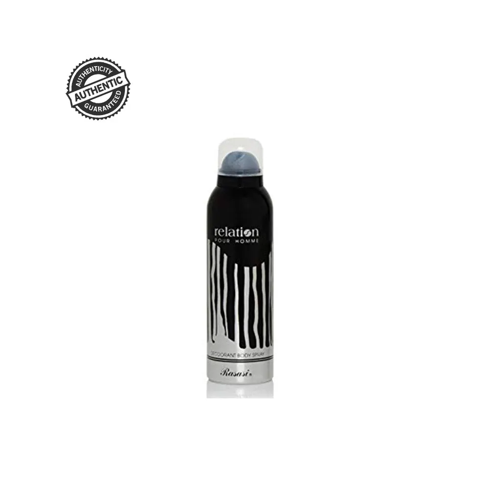 Rasasi Silver Relation Pour Homme Deodorant Spray 200ML