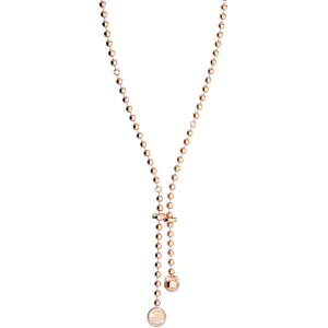 Rebecca Rose Gold Boulevard Necklace - Medium Length